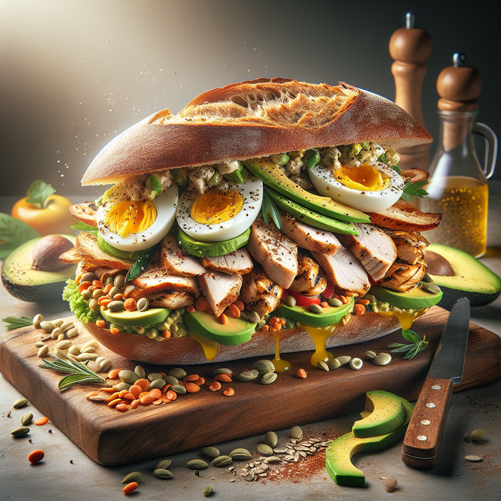 Doğru Sandviç Nasıl Olmalı ? Protein bombası bir tarif!